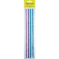 AussieSuperStore Art & Craft Essentials Rhinestones Pastel Colour Rhinestones Stickers Pastel Colour | Craft Party Embellishment Decoration 9331468046325 VCR102